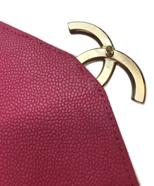 CHANEL（シャネル）CHANEL (シャネル) ココマークショルダーバッグ ピンクの古着・服飾アイテム