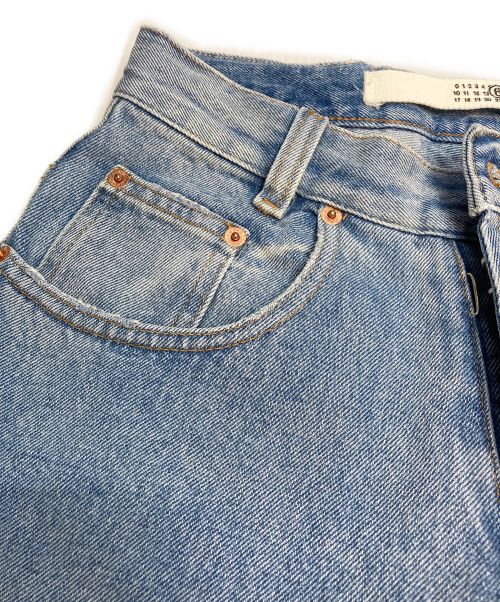 MM6 Maison Margiela（エムエムシックスメゾンマルジェラ）MM6 Maison Margiela (エムエムシックス メゾンマルジェラ) Oversize Jeans インディゴ サイズ:24の古着・服飾アイテム