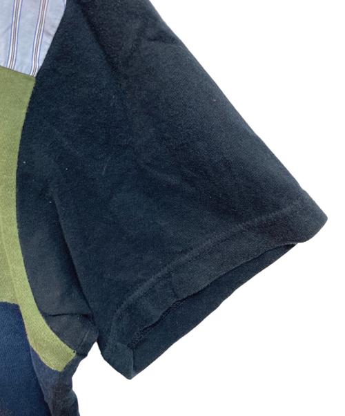 COMME des GARCONS HOMME（コムデギャルソン オム）COMME des GARCONS HOMME (コムデギャルソン オム) パッチワークS/S Tee マルチカラー サイズ:Sの古着・服飾アイテム