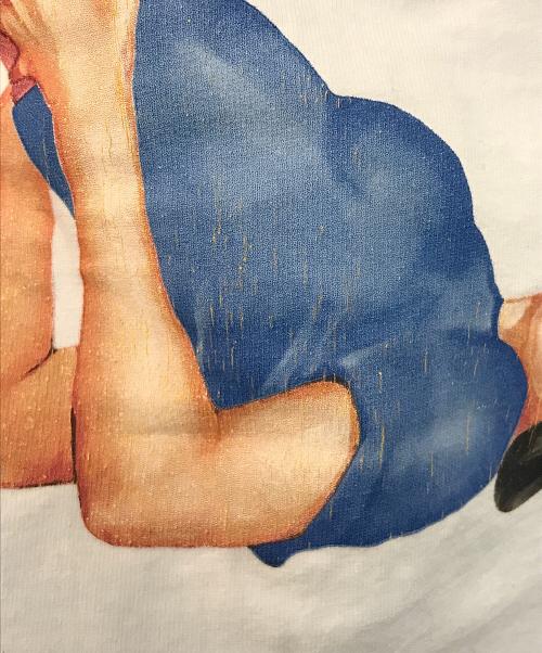 Palm Angels（パーム エンジェルス）Palm Angels (パーム エンジェルス) Juggler Pin Up Oversize T-shirt ホワイト サイズ:Sの古着・服飾アイテム