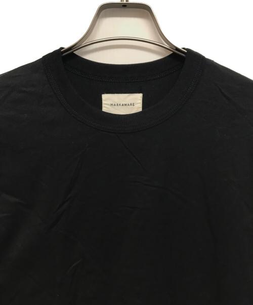 MARKAWARE（マーカウェア）MARKAWARE (マーカウェア) オーガニックGIZA 80/2天竺 コンフォートフィットTEE ブラック サイズ:2の古着・服飾アイテム