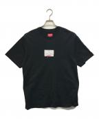 SUPREMEシュプリーム）の古着「Signature Label S/S Top」｜ブラック