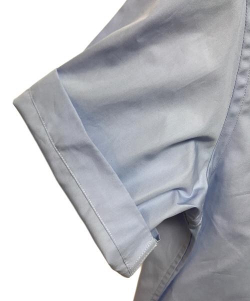 MAISON SPECIAL（メゾンスペシャル）MAISON SPECIAL (メゾンスペシャル) Thomas Mason (トーマスメイソン) ショートスリーブシャツ ブルー サイズ:44 未使用品の古着・服飾アイテム