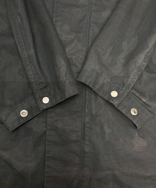 STONE ISLAND（ストーンアイランド）STONE ISLAND (ストーンアイランド) Supreme (シュプリーム) Reactive Ice Camo Ripstop Jacket グレー サイズ:Lの古着・服飾アイテム