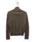 HERMES (エルメス) カシミヤ混ハーフジップニット ブラウン サイズ:SIZE M：23000円