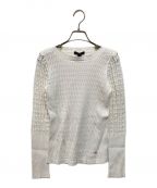 LOUIS VUITTONルイ ヴィトン）の古着「リブニット」｜ホワイト