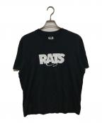 RATSラッツ）の古着「BOX LOGO WAY OF LIFE TEE」｜ブラック