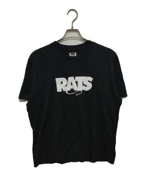 RATS（ラッツ）RATS (ラッツ) BOX LOGO WAY OF LIFE TEE ブラック サイズ:SIZE Mの古着・服飾アイテム
