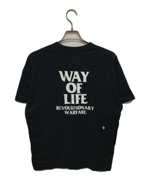RATS（ラッツ）RATS (ラッツ) BOX LOGO WAY OF LIFE TEE ブラック サイズ:SIZE Mの古着・服飾アイテム