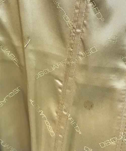 DSQUARED2（ディースクエアード）DSQUARED2 (ディースクエアード) カウレザービスチェ ブラック サイズ:46の古着・服飾アイテム