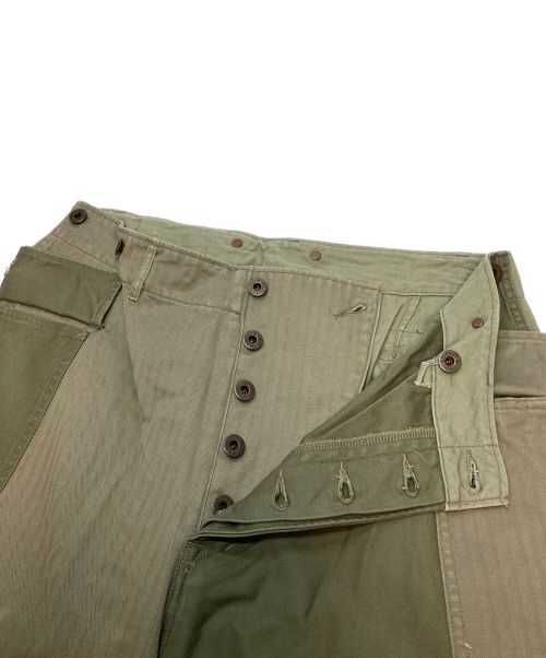 NIGEL CABOURN（ナイジェルケーボン）NIGEL CABOURN (ナイジェルケーボン) MODIFIED PANT カーキ サイズ:SIZE 34の古着・服飾アイテム