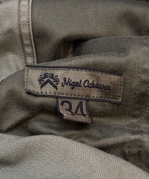 NIGEL CABOURN（ナイジェルケーボン）NIGEL CABOURN (ナイジェルケーボン) MODIFIED PANT カーキ サイズ:SIZE 34の古着・服飾アイテム
