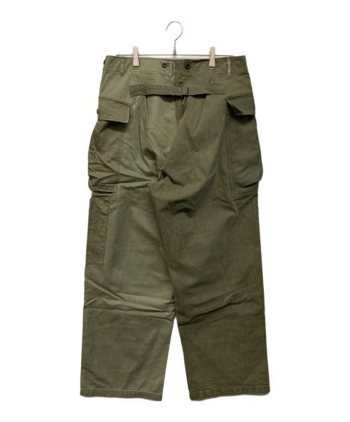 NIGEL CABOURN（ナイジェルケーボン）NIGEL CABOURN (ナイジェルケーボン) MODIFIED PANT カーキ サイズ:SIZE 34の古着・服飾アイテム