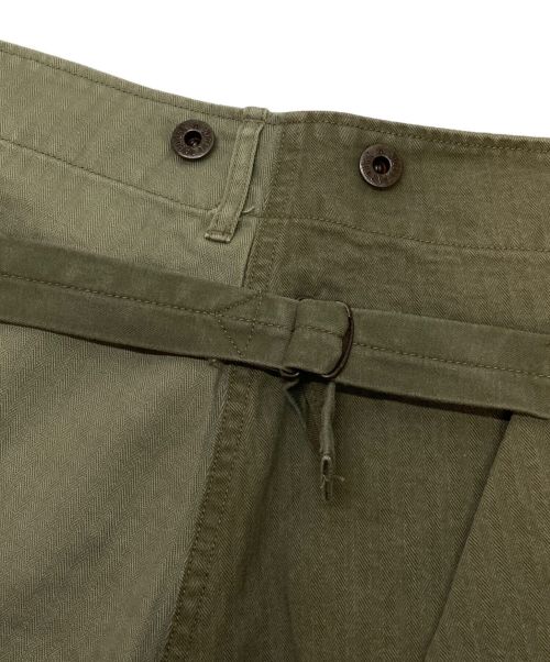 NIGEL CABOURN（ナイジェルケーボン）NIGEL CABOURN (ナイジェルケーボン) MODIFIED PANT カーキ サイズ:SIZE 34の古着・服飾アイテム