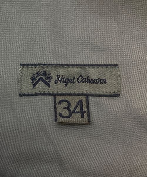 NIGEL CABOURN（ナイジェルケーボン）NIGEL CABOURN (ナイジェルケーボン) 40sファティーグパンツ カーキ サイズ:SIZE 34の古着・服飾アイテム