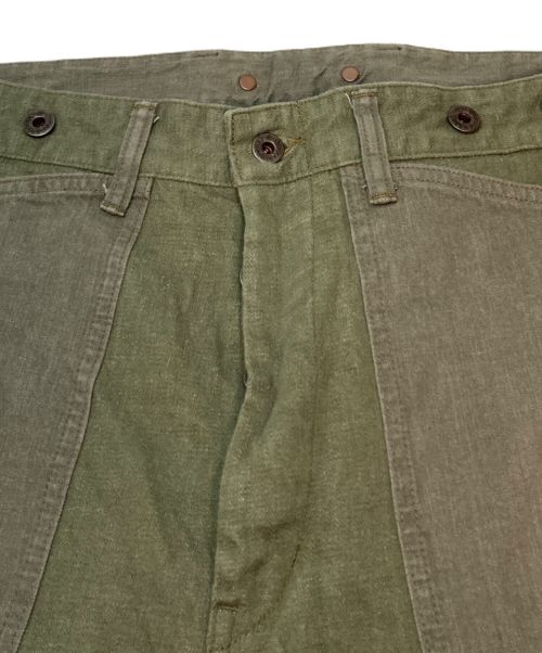 NIGEL CABOURN（ナイジェルケーボン）NIGEL CABOURN (ナイジェルケーボン) ベイカーパンツ カーキ サイズ:34の古着・服飾アイテム