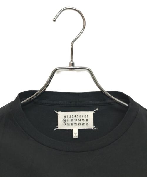 Maison Margiela 10（メゾンマルジェラ 10）Maison Margiela 10 (メゾンマルジェラ 10) 再構築プリントＴシャツ ブラック サイズ:44の古着・服飾アイテム