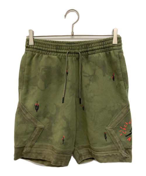 NIKE（ナイキ）NIKE (ナイキ) Travis Scott (トラヴィス・スコット) MJ NRG TS WASH SUEDE SHORT カーキ サイズ:XSの古着・服飾アイテム