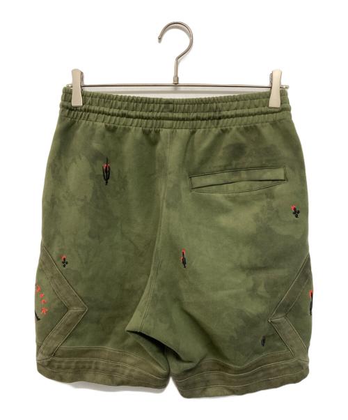 NIKE（ナイキ）NIKE (ナイキ) Travis Scott (トラヴィス・スコット) MJ NRG TS WASH SUEDE SHORT カーキ サイズ:XSの古着・服飾アイテム