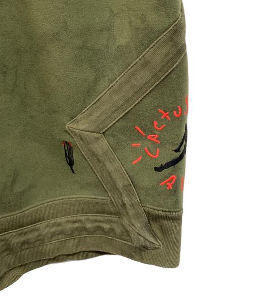 NIKE（ナイキ）NIKE (ナイキ) Travis Scott (トラヴィス・スコット) MJ NRG TS WASH SUEDE SHORT カーキ サイズ:XSの古着・服飾アイテム