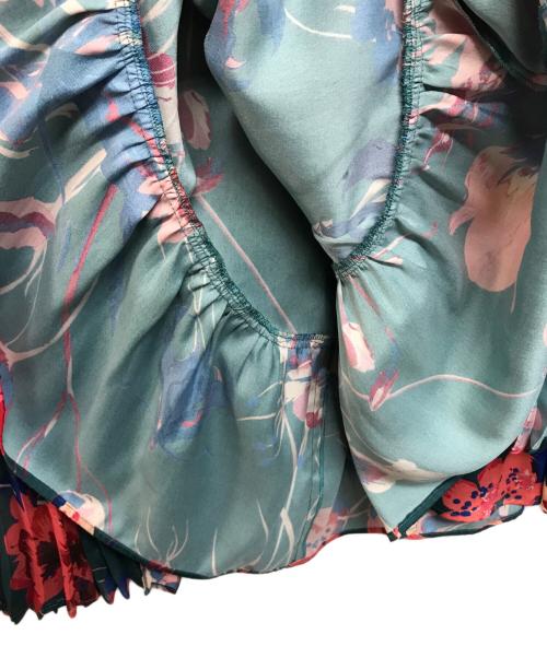 MAX&Co.（マックスアンドコー）MAX&Co. (マックスアンドコー) プリーツスカート グリーン サイズ:40の古着・服飾アイテム