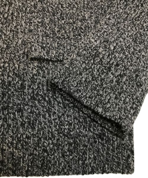 MACPHEE（マカフィー）MACPHEE (マカフィー) ウールムリネ テーラーカラージャケット グレー サイズ:Sの古着・服飾アイテム