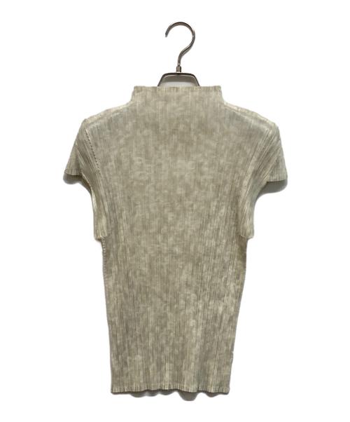 PLEATS PLEASE（プリーツプリーズ）PLEATS PLEASE (プリーツプリーズ) プリーツカットソー ベージュ サイズ:3の古着・服飾アイテム