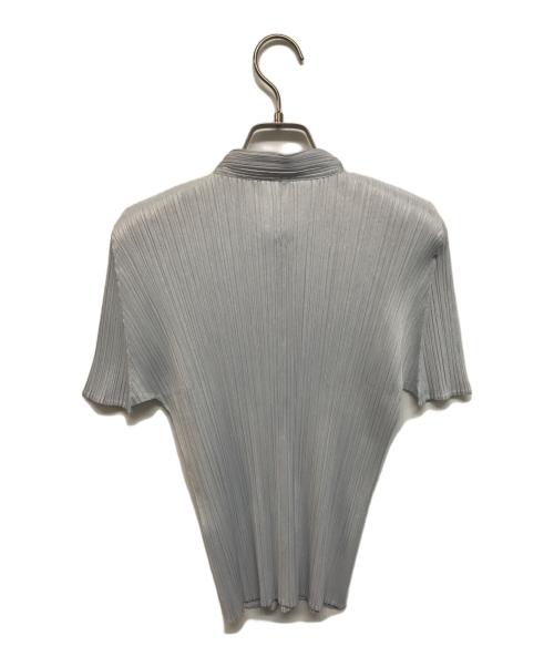 PLEATS PLEASE（プリーツプリーズ）PLEATS PLEASE (プリーツプリーズ) プリーツブラウス グレー サイズ:SIZE 3の古着・服飾アイテム