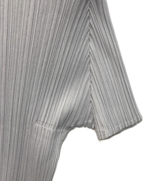 PLEATS PLEASE（プリーツプリーズ）PLEATS PLEASE (プリーツプリーズ) プリーツブラウス グレー サイズ:SIZE 3の古着・服飾アイテム
