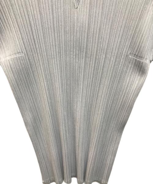 PLEATS PLEASE（プリーツプリーズ）PLEATS PLEASE (プリーツプリーズ) プリーツブラウス グレー サイズ:SIZE 3の古着・服飾アイテム