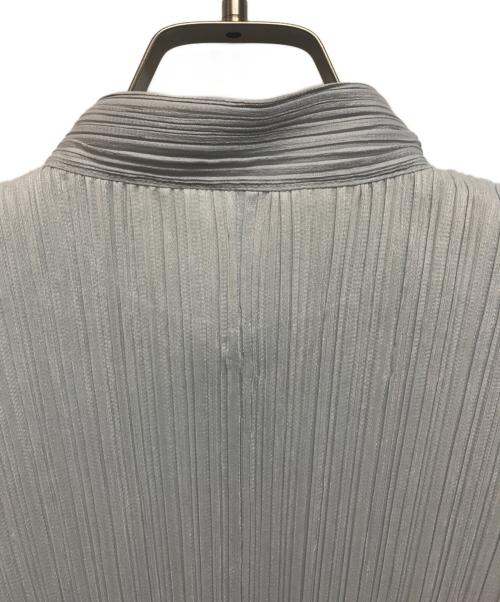 PLEATS PLEASE（プリーツプリーズ）PLEATS PLEASE (プリーツプリーズ) プリーツブラウス グレー サイズ:SIZE 3の古着・服飾アイテム