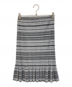 PLEATS PLEASEプリーツプリーズ）の古着「プリーツスカート」｜グレー