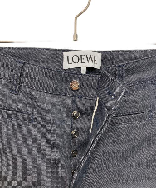 LOEWE（ロエベ）LOEWE (ロエベ) フィッシャーマンデニムパンツ インディゴ サイズ:SIZE 36の古着・服飾アイテム