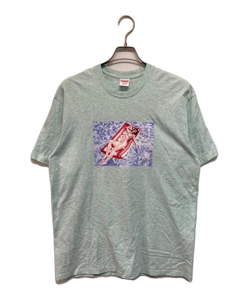 SUPREME（シュプリーム）SUPREME (シュプリーム) Float Tee ブルー サイズ:Lの古着・服飾アイテム