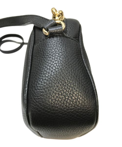 GUCCI（グッチ）GUCCI (グッチ) ソーホーディスコショルダーバッグ ブラックの古着・服飾アイテム