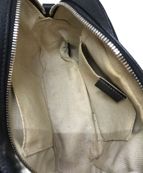 GUCCI（グッチ）GUCCI (グッチ) ソーホーディスコショルダーバッグ ブラックの古着・服飾アイテム