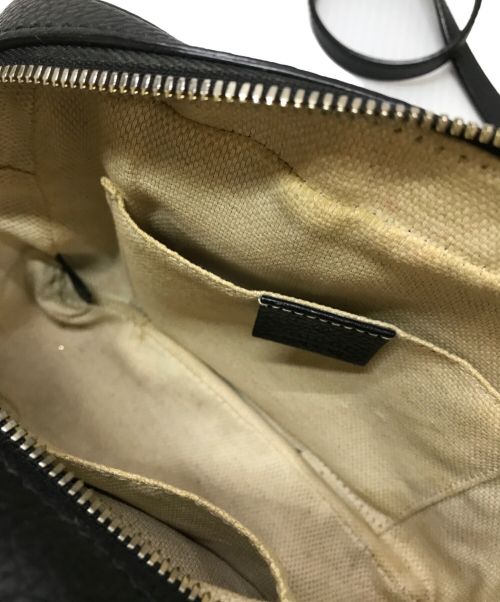 GUCCI（グッチ）GUCCI (グッチ) ソーホーディスコショルダーバッグ ブラックの古着・服飾アイテム