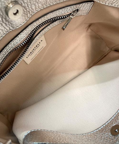 LORISTELLA（ロリステッラ）LORISTELLA (ロリステッラ) 2WAYショルダーバッグ シルバーの古着・服飾アイテム