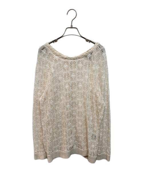 ISABEL MARANT（イザベルマラン）ISABEL MARANT (イザベルマラン) レースニット ホワイト サイズ:1の古着・服飾アイテム
