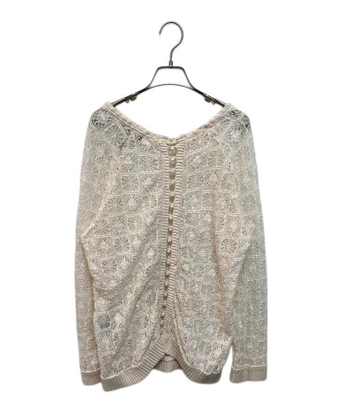 ISABEL MARANT（イザベルマラン）ISABEL MARANT (イザベルマラン) レースニット ホワイト サイズ:1の古着・服飾アイテム