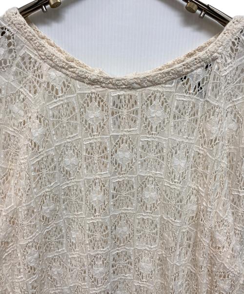 ISABEL MARANT（イザベルマラン）ISABEL MARANT (イザベルマラン) レースニット ホワイト サイズ:1の古着・服飾アイテム