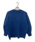 HUMAN WOMAN (ヒューマンウーマン) 接結ブークレボリュームプルオーバー ブルー サイズ:M：5000円
