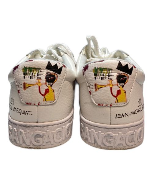 Sangacio（サンガッチョ）Sangacio (サンガッチョ) にゅSG Basquiat ローカットスニーカー ホワイト サイズ:SIZE 27cmの古着・服飾アイテム