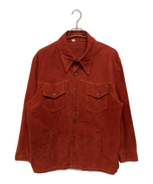 KINGSIZE（キングサイズ）KINGSIZE (キングサイズ) 70S'モールスキンジャケット ブラウン サイズ:X-LARGE X-TALLの古着・服飾アイテム