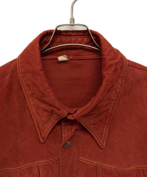 KINGSIZE（キングサイズ）KINGSIZE (キングサイズ) 70S'モールスキンジャケット ブラウン サイズ:X-LARGE X-TALLの古着・服飾アイテム