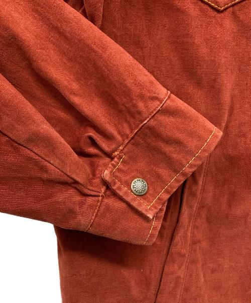 KINGSIZE（キングサイズ）KINGSIZE (キングサイズ) 70S'モールスキンジャケット ブラウン サイズ:X-LARGE X-TALLの古着・服飾アイテム