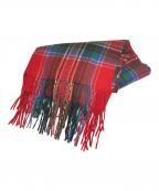 house of lotusハウスオブロータス）の古着「カシミヤストール」｜レッド