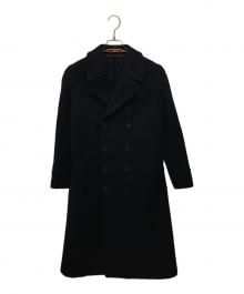 SCYEBASICS（サイベーシックス）の古着「メルトンダブルコート」｜ネイビー