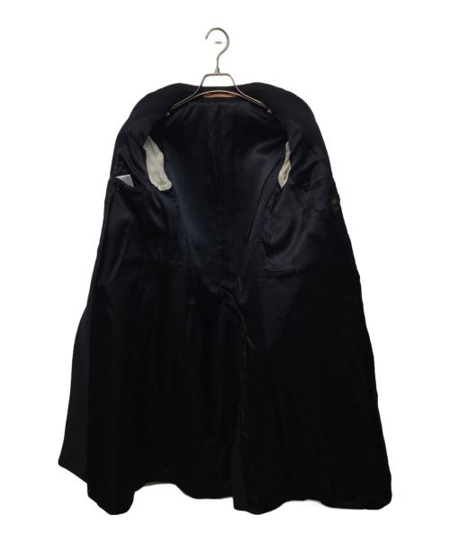 SCYEBASICS（サイベーシックス）SCYEBASICS (サイベーシックス) メルトンダブルコート ネイビー サイズ:40の古着・服飾アイテム