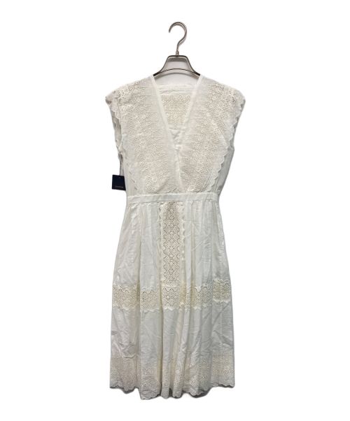 SINME（シンメ）SINME (シンメ) レースワンピース ホワイト サイズ:SIZE Mの古着・服飾アイテム